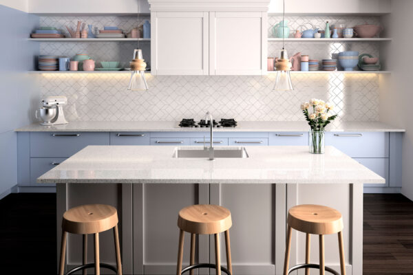 Cosentino Silestone® Stellar Snow 13 Quartz Slab