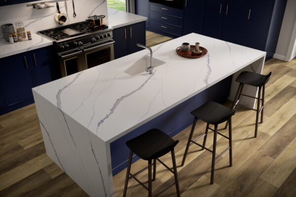 Viatera Calacatta Marina Quartz Slab