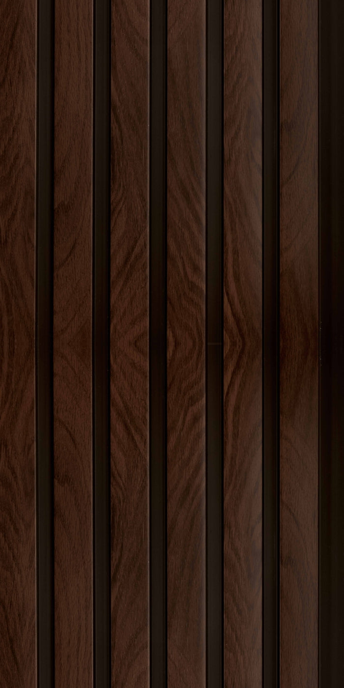 Red Oak Slatted Polypropylene Interior Decorative Wall Panel