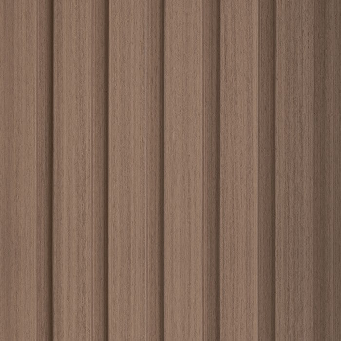 Driftwood Beige Large Slatted Polypropylene Interior Decorative Wall Panel