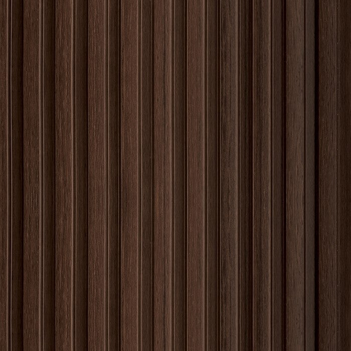 Red Oak Slatted Polypropylene Interior Decorative Wall Panel