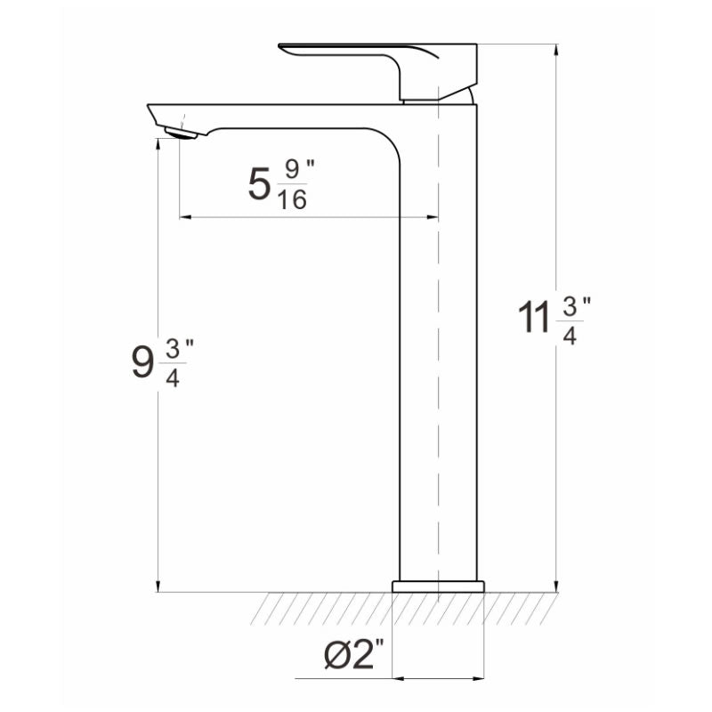 Edvin Bathroom Vessel Faucet