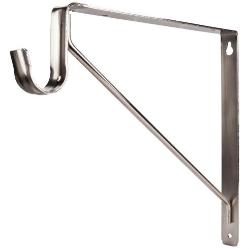 Lainey Shelf Bracket with Rod Support