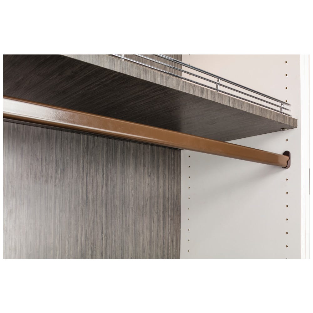 Colter Oval Aluminum Closet Rods