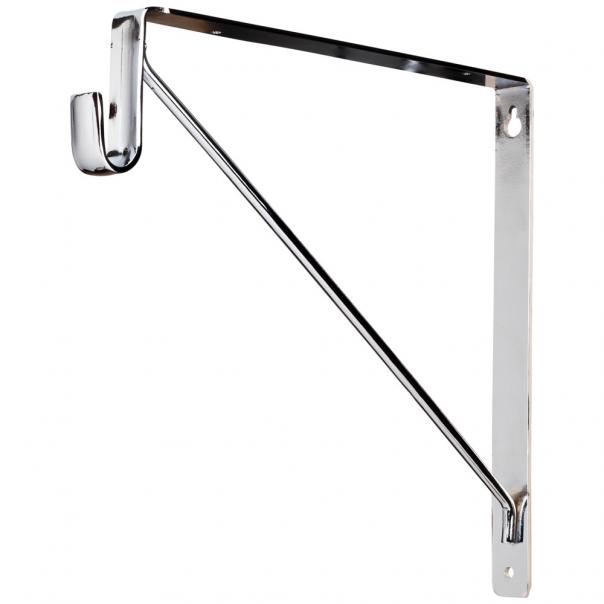 Lainey Shelf Bracket with Rod Support