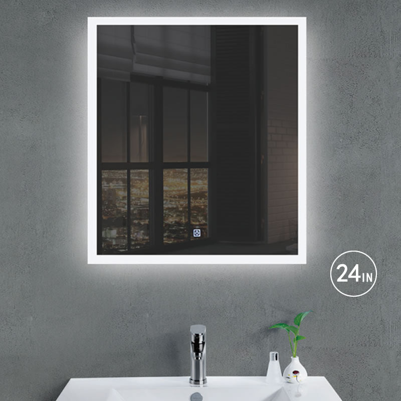 Obadiah Rectangle LED Mirror