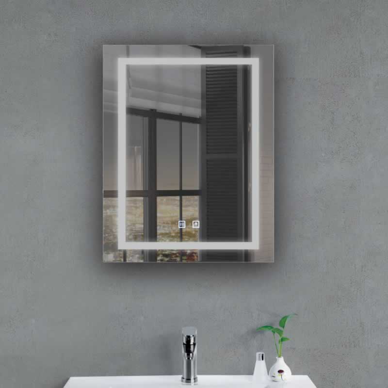 Obadiah Rectangle LED Mirror