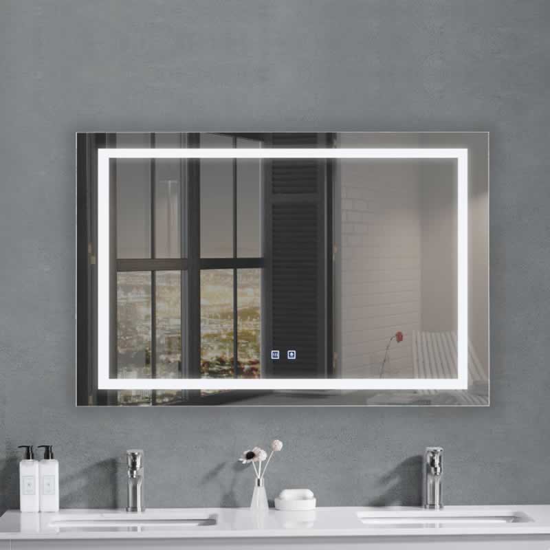 Obadiah Rectangle LED Mirror
