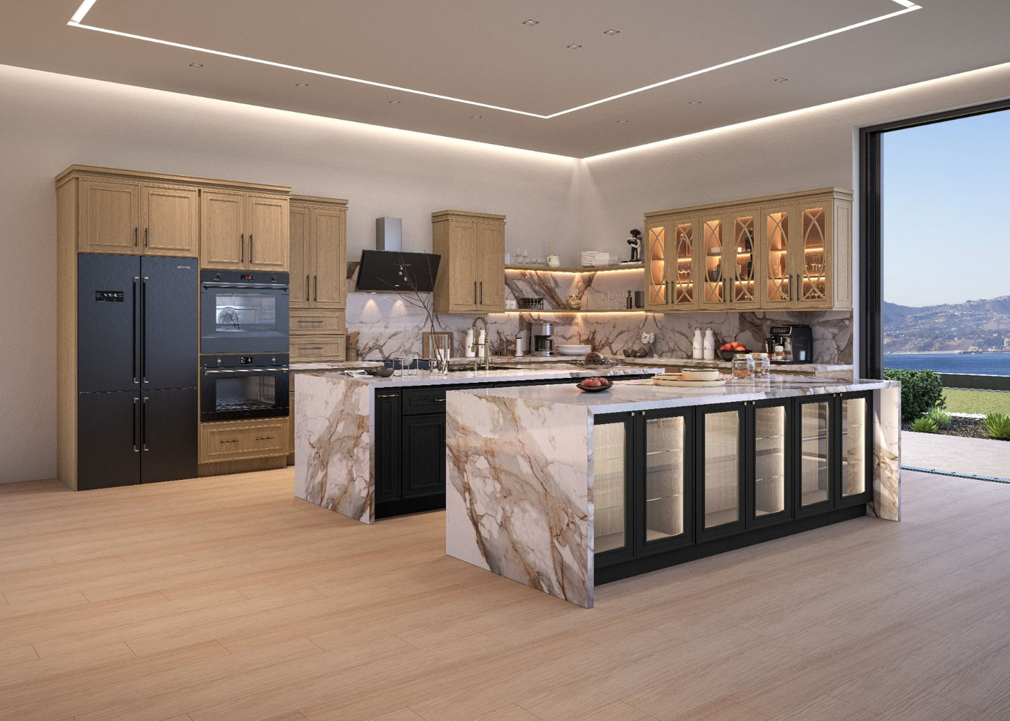 Elegant Shaker Oak