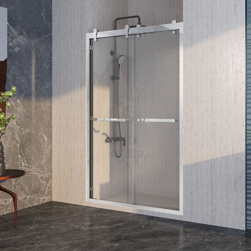 Viktor Semi-Frameless Double Sliding Shower Door