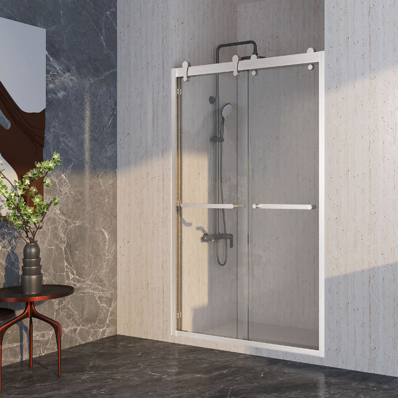 Viktor Semi-Frameless Double Sliding Shower Door