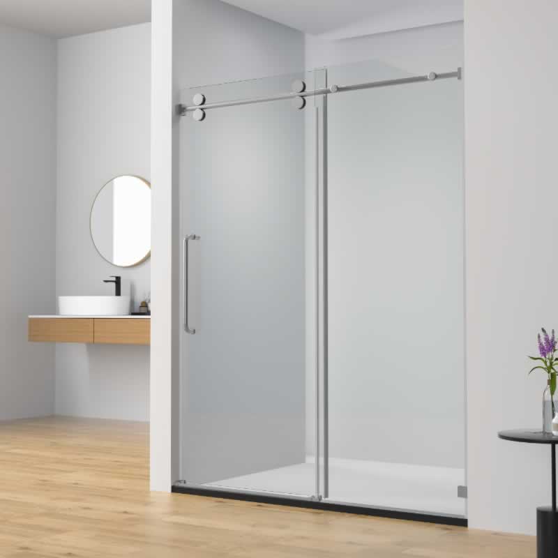 Mirelle Frameless Single Sliding Shower Door