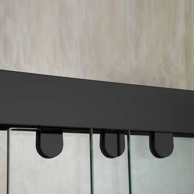 Belladonna Semi-Frameless Triple Sliding Shower Door