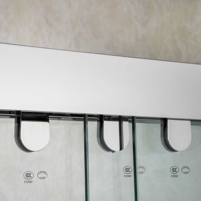 Belladonna Semi-Frameless Triple Sliding Shower Door