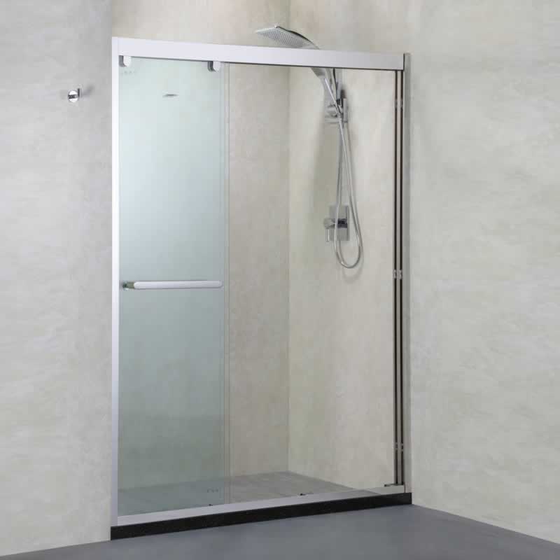 Belladonna Semi-Frameless Triple Sliding Shower Door