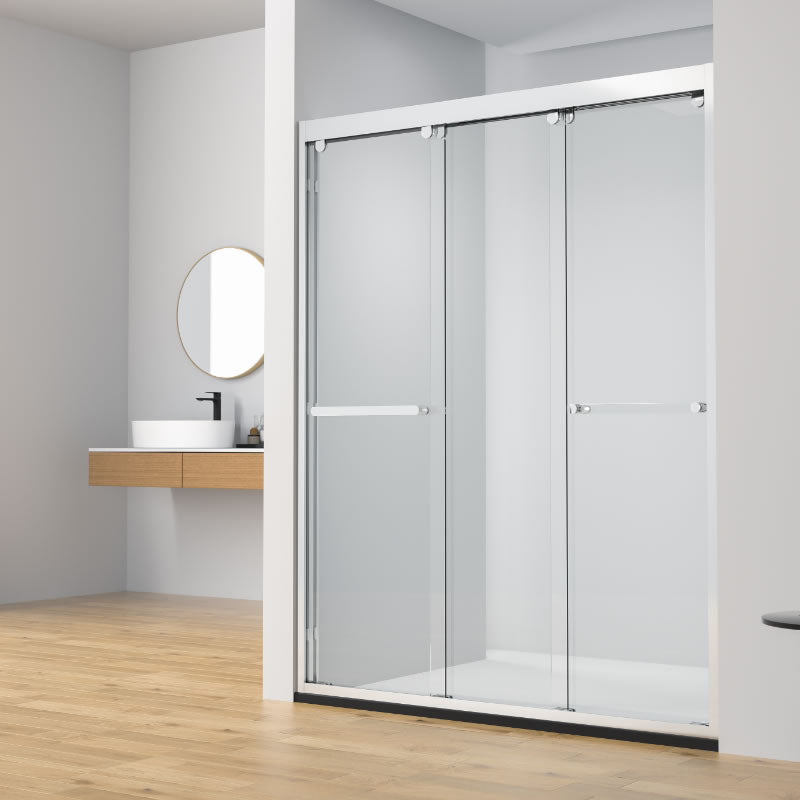 Belladonna Semi-Frameless Triple Sliding Shower Door