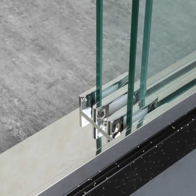 Belladonna Semi-Frameless Triple Sliding Shower Door