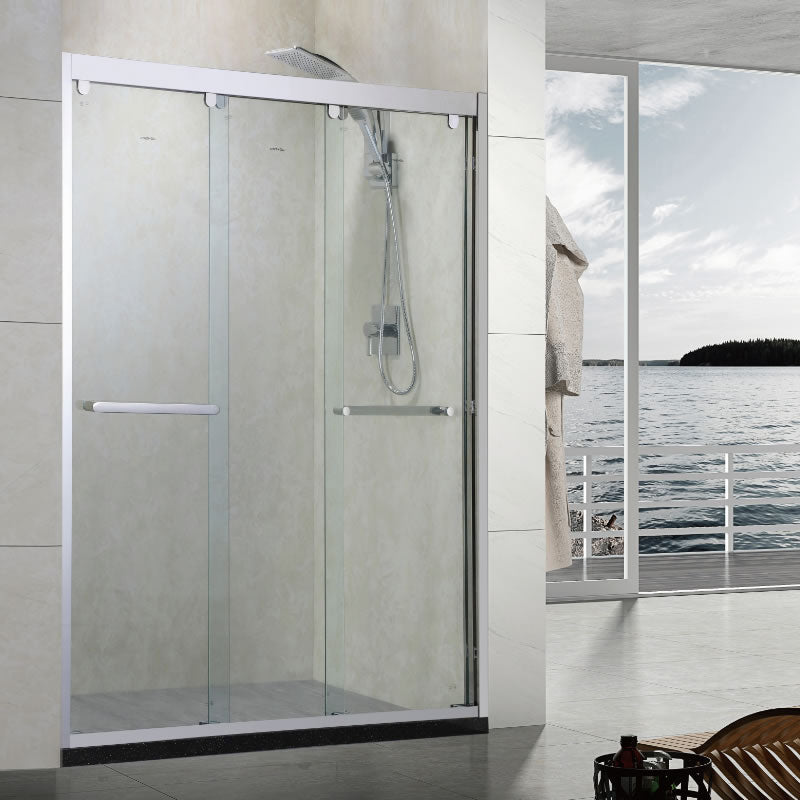 Belladonna Semi-Frameless Triple Sliding Shower Door