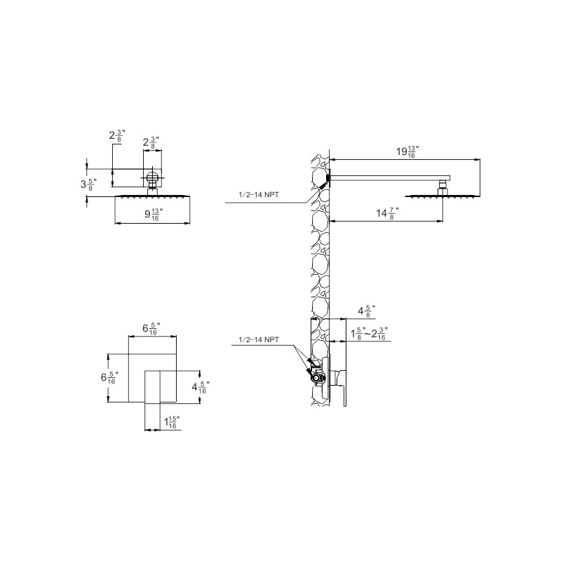 Benjamin Shower Faucet