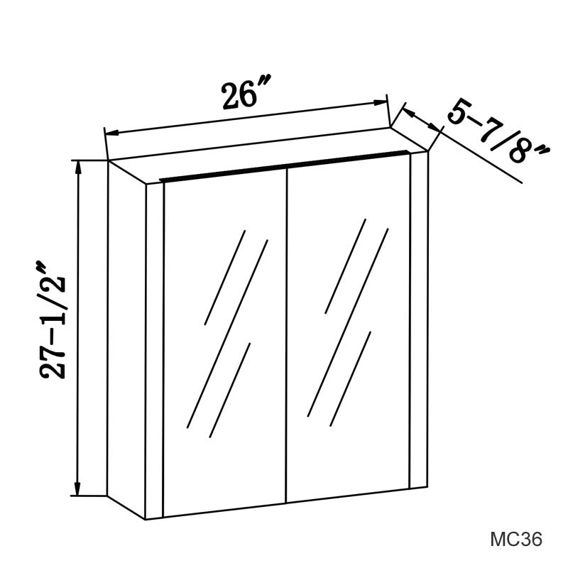 Montgomery Mirror Medicine Cabinet