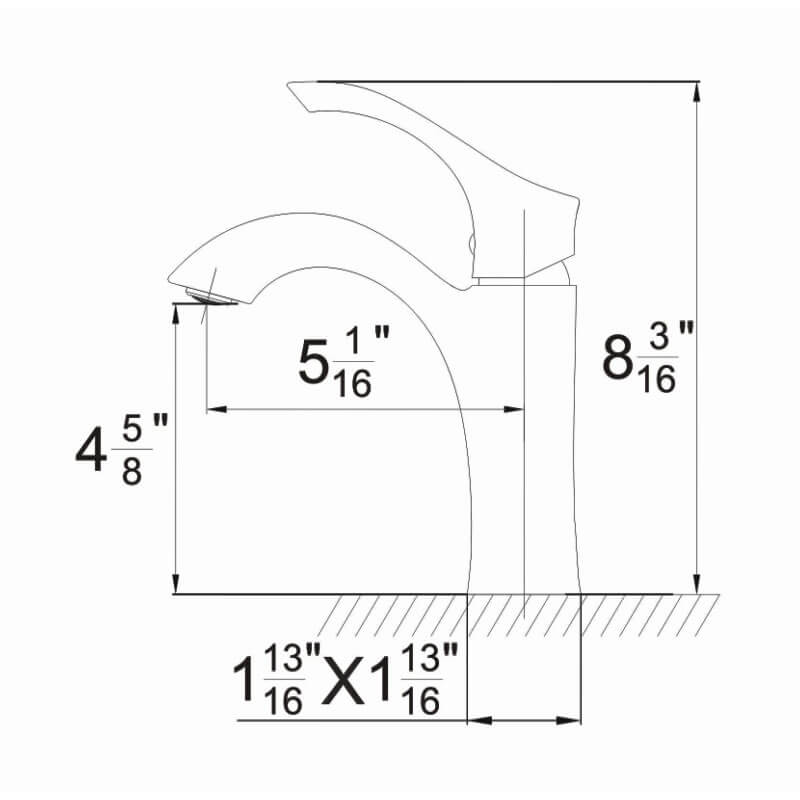Svea Bathroom Lavatory Faucet
