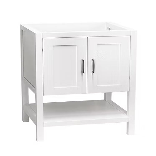 Monterey 36" Freestanding Bathroom Vanity with Solid Surface Integrated Sink Top