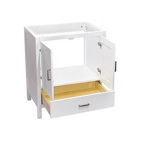 Catalina 30" Freestanding Bathroom Vanity with Solid Surface Integrated Sink Top