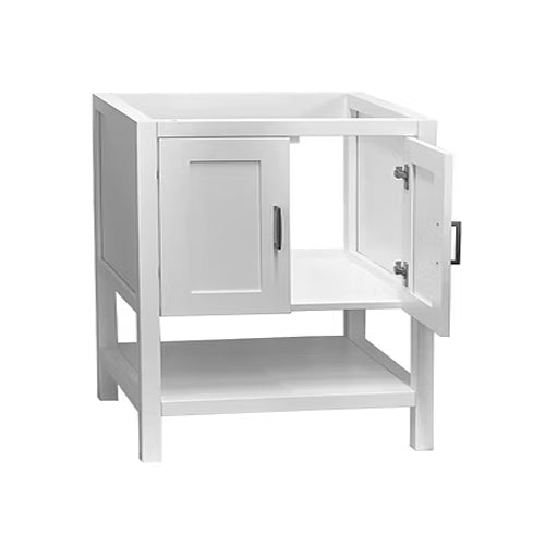 Monterey 36" Freestanding Bathroom Vanity with Solid Surface Integrated Sink Top