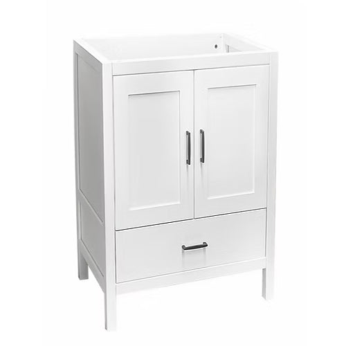 Catalina 24" Freestanding Bathroom Vanity with Solid Surface Integrated Sink Top