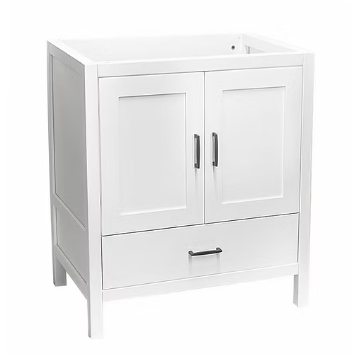 Catalina 36" Freestanding Bathroom Vanity with Solid Surface Integrated Sink Top