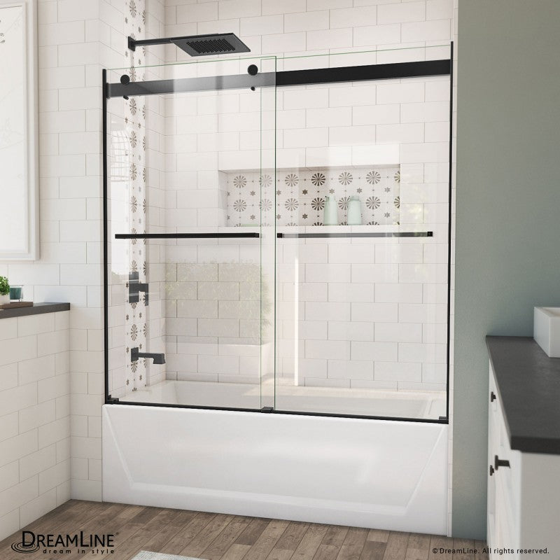 Essence Frameless Double Sliding Shower Door