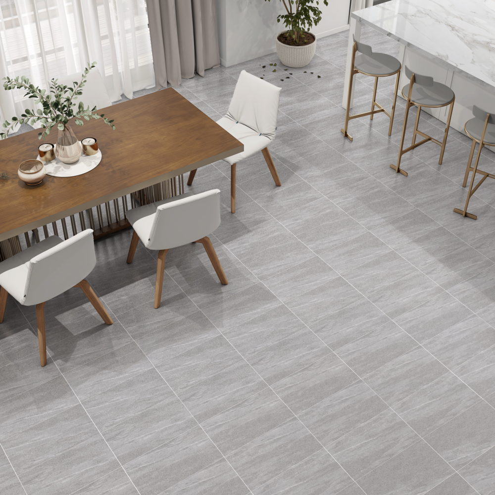 Caribou Light Grey Porcelain Tile