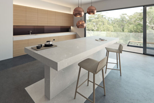 Caesarstone® Supernatrual Alpine Mist Quartz Slab