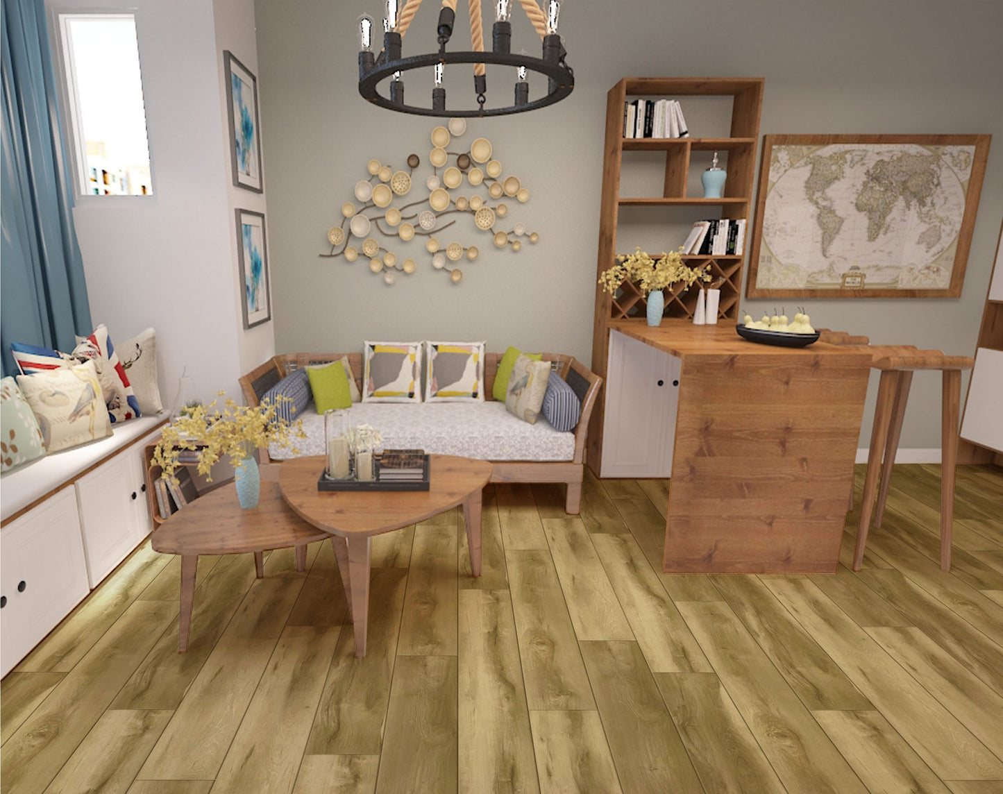 Lakeview Roanoke Waterproof SPC Flooring