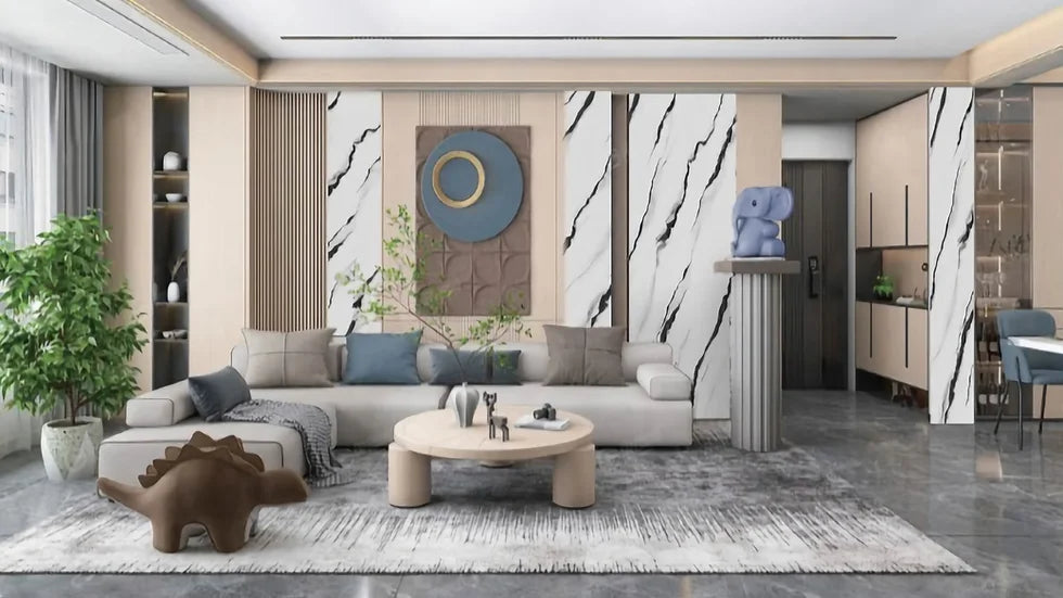 Zebra Ink PVC Shower / Interior Decorative Wall Panel