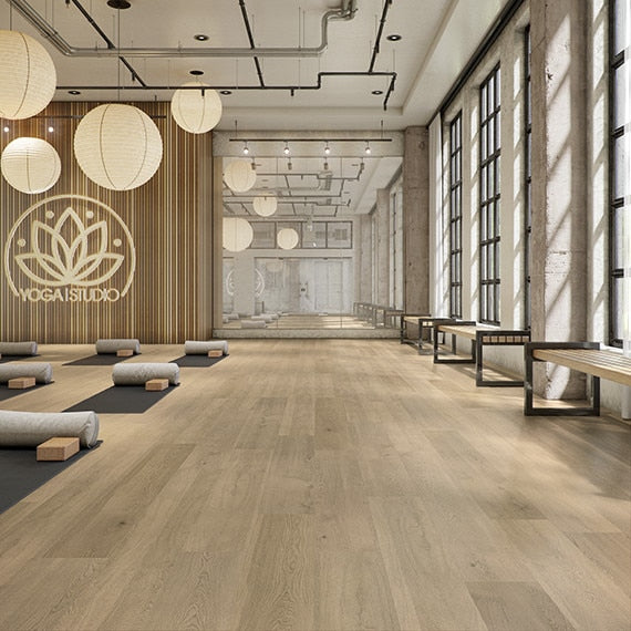 Asher Bend Hearth Herringbone Waterproof SPC Flooring