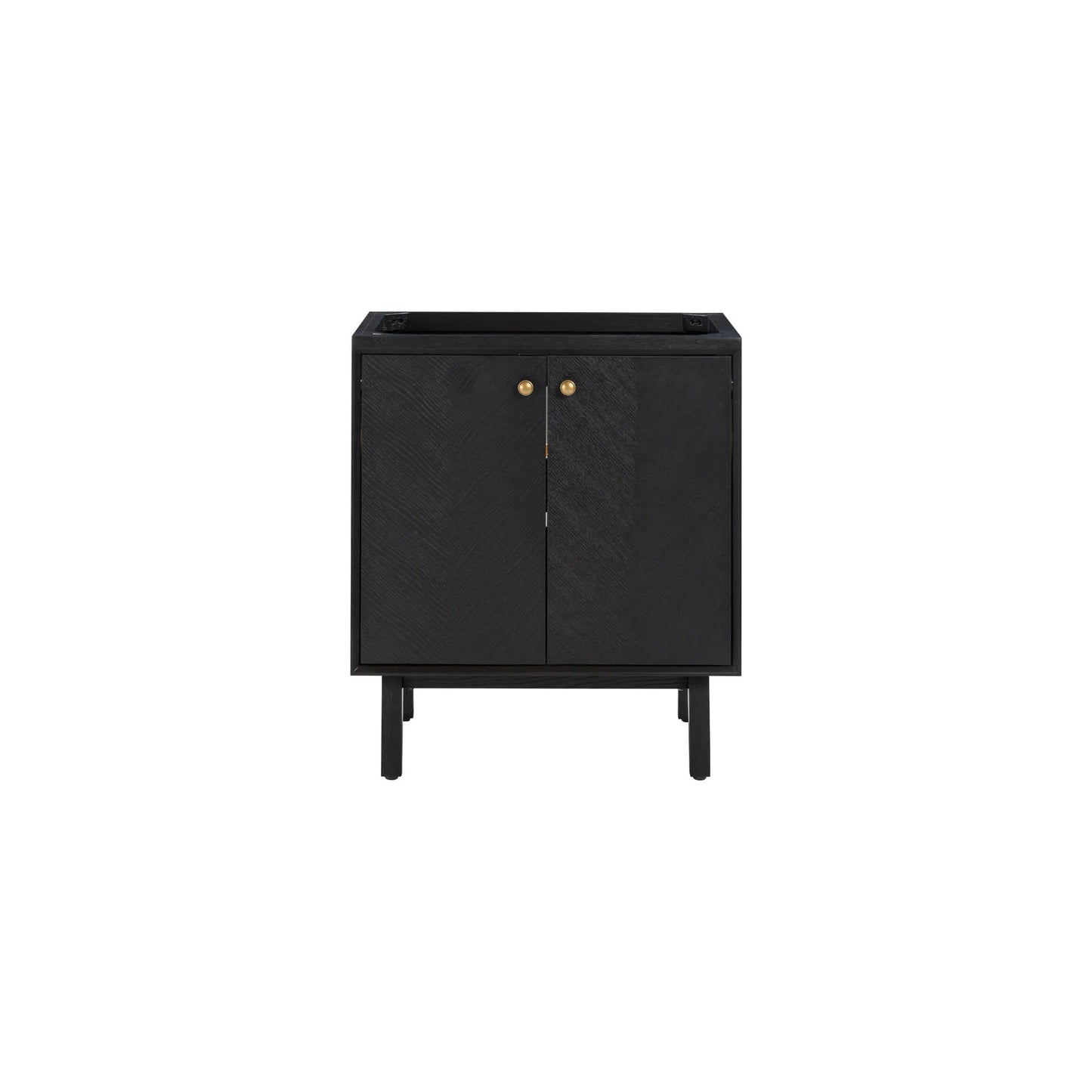 Adele 30" Freestanding Bathroom Vanity with Calacatta White Quartz Top and Vitreous China Undermount Sink