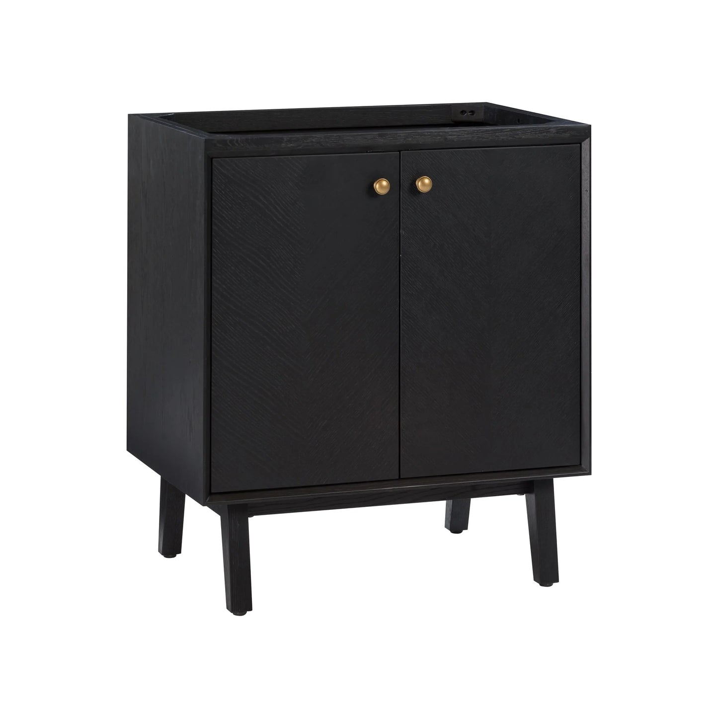 Adele 30" Freestanding Bathroom Vanity with Calacatta White Quartz Top and Vitreous China Undermount Sink