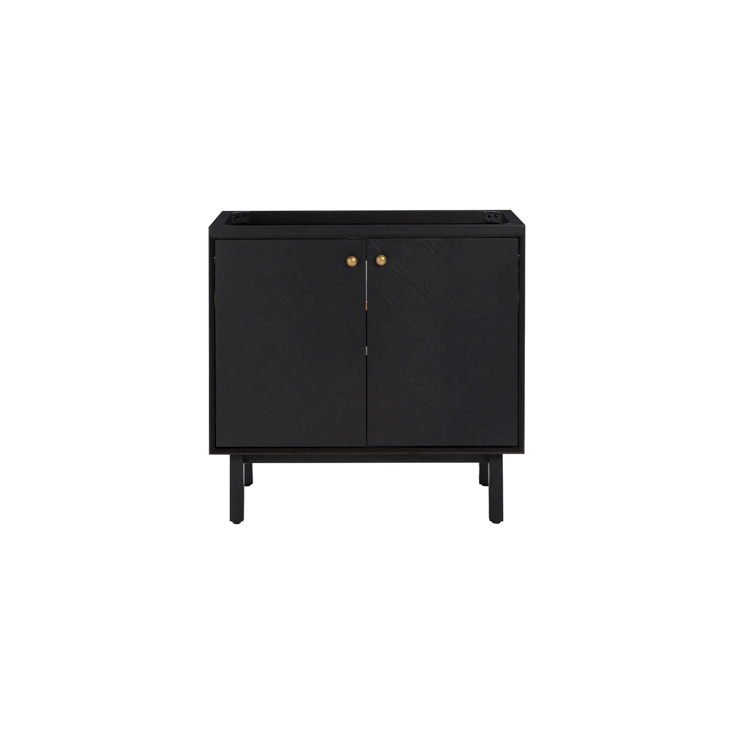 Adele 36" Freestanding Bathroom Vanity with Calacatta White Quartz Top and Vitreous China Undermount Sink