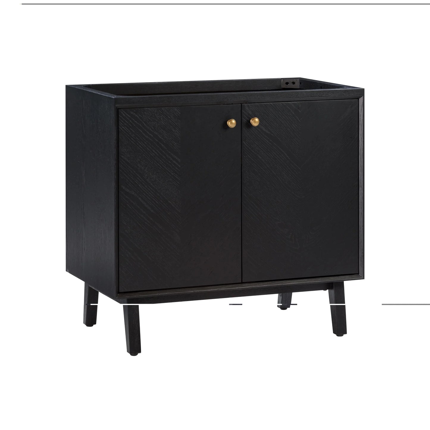 Adele 36" Freestanding Bathroom Vanity with Calacatta White Quartz Top and Vitreous China Undermount Sink