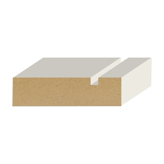 11/16" x 2-1/2" MDF Notched Kerfed Casing