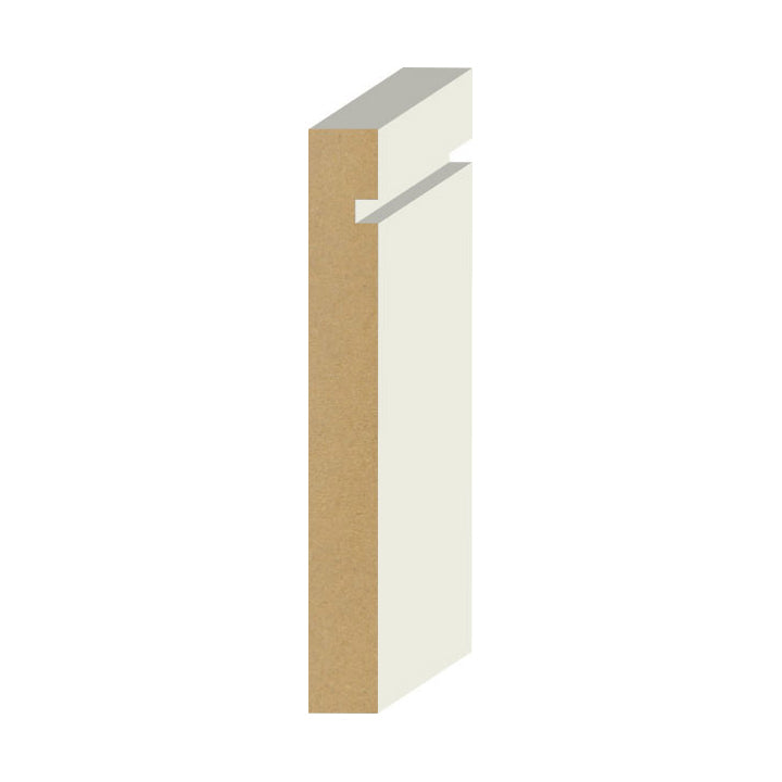 9/16" x 4-1/2" MDF Notched Kerfed Base