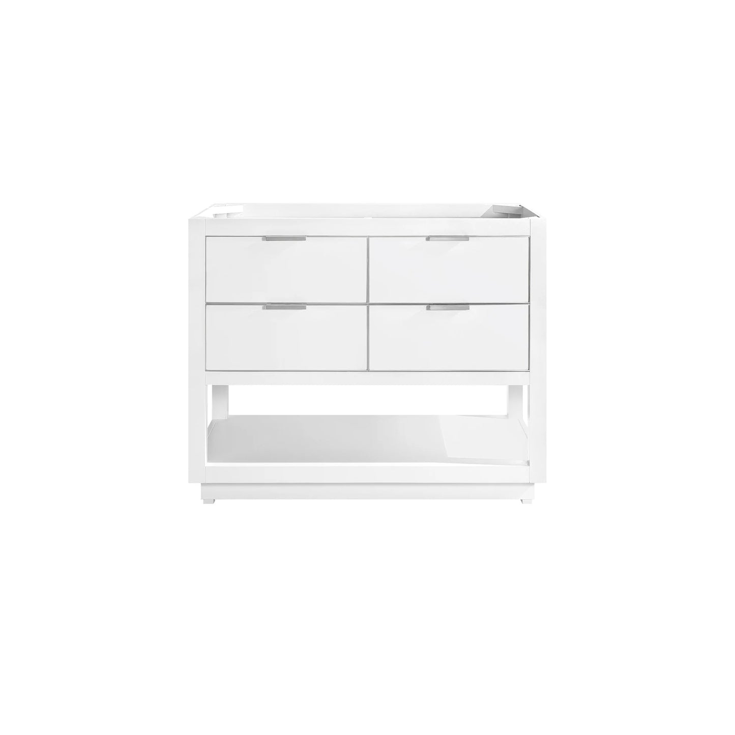 Allie 36" Freestanding Bathroom Vanity with Stone Top and Vitreous China Undermount Sink