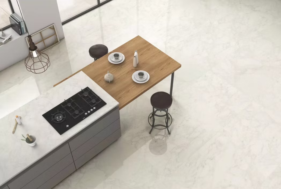 Milestone Adagio White Rectified Porcelain Slab