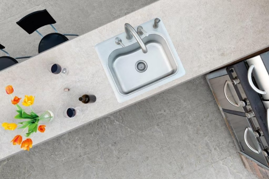 Milestone Alabaster Rectified Porcelain Slab