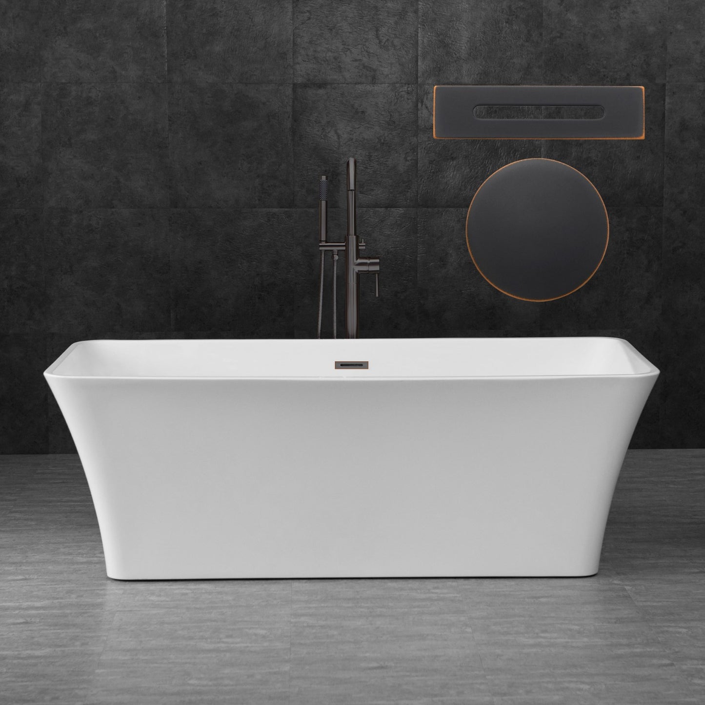 Kohrra 67" Freestanding Bathtub