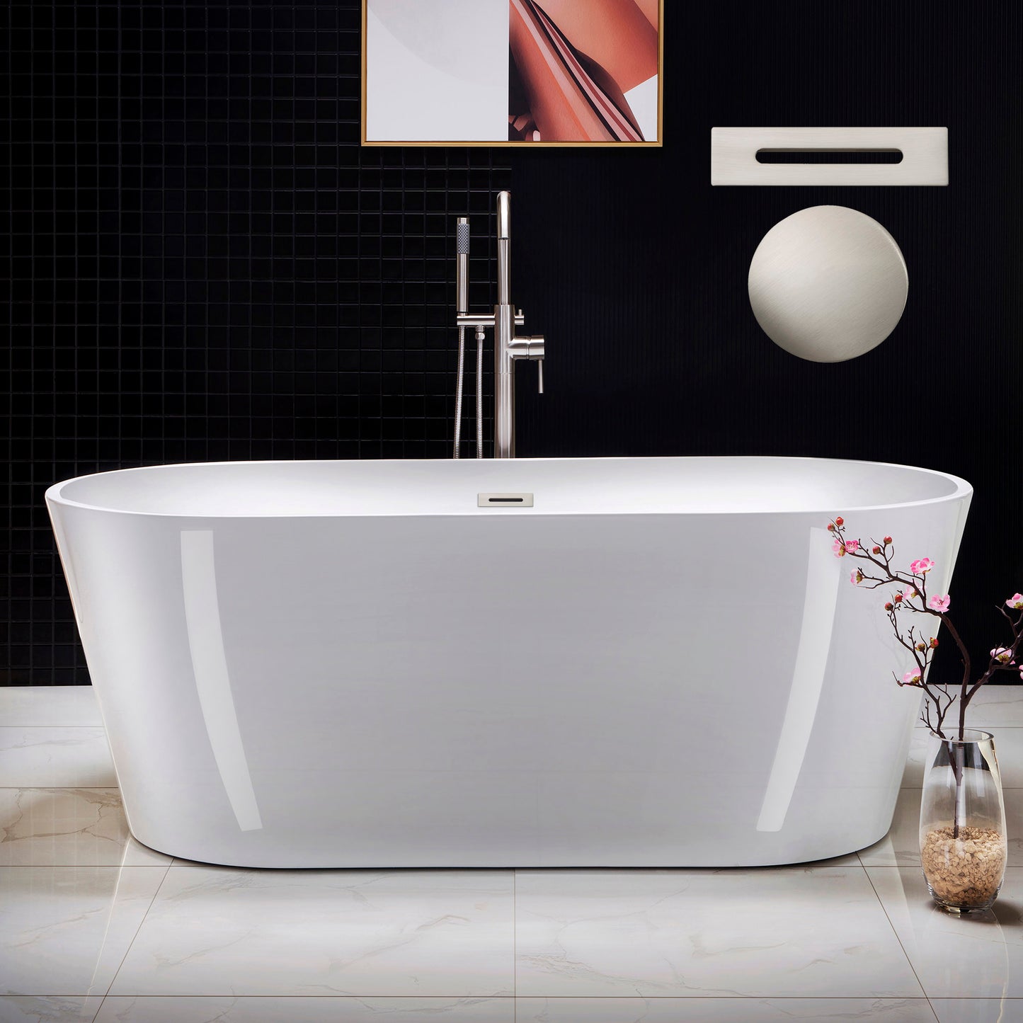 Brume 67" Freestanding Bathtub