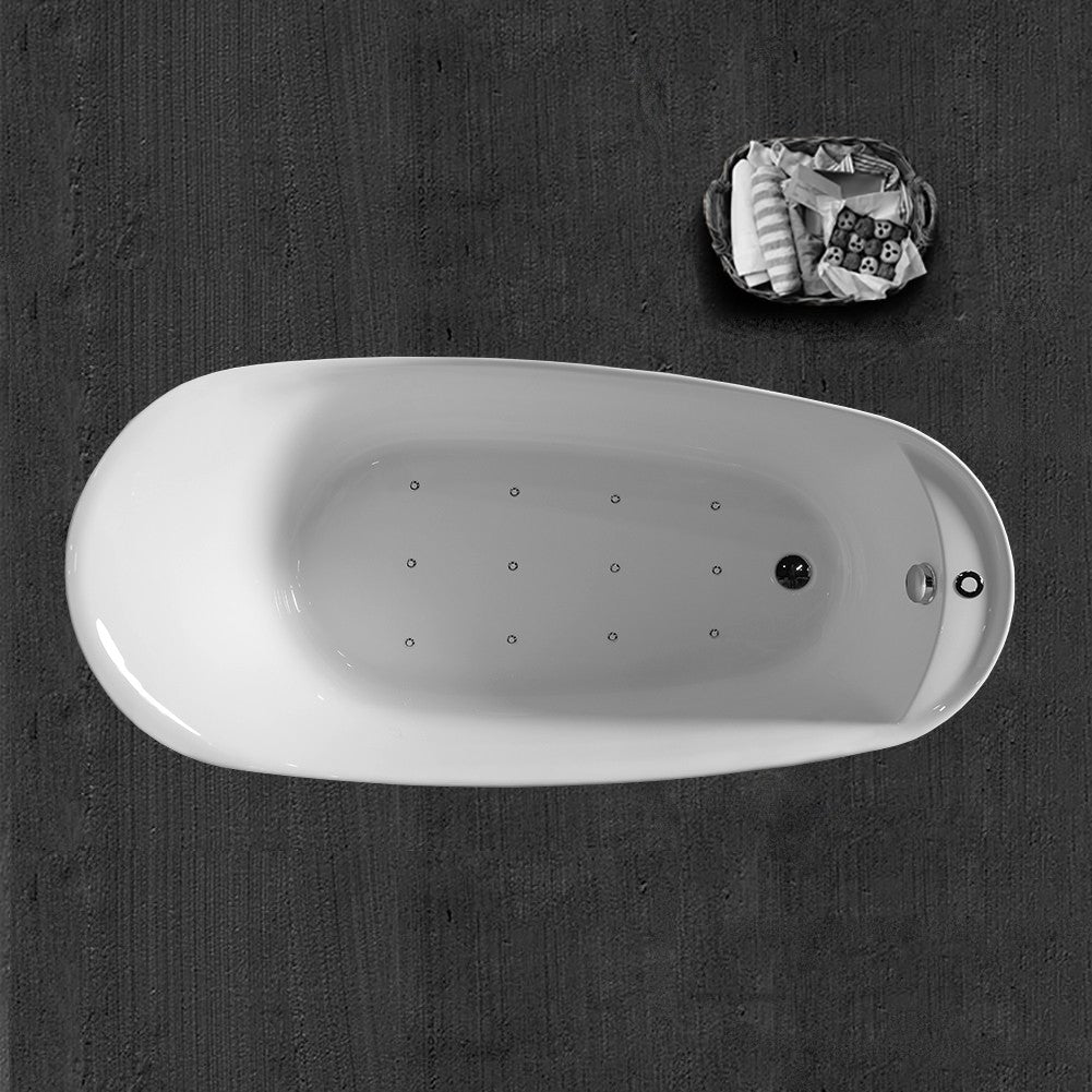 Penumbra 67" Freestanding Whirlpool Bathtub
