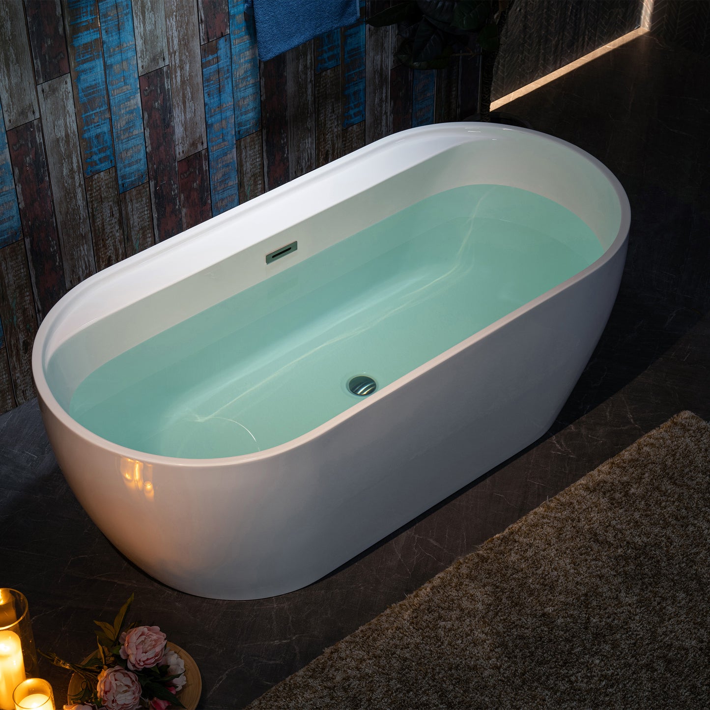 Aura 67" Freestanding Bathtub