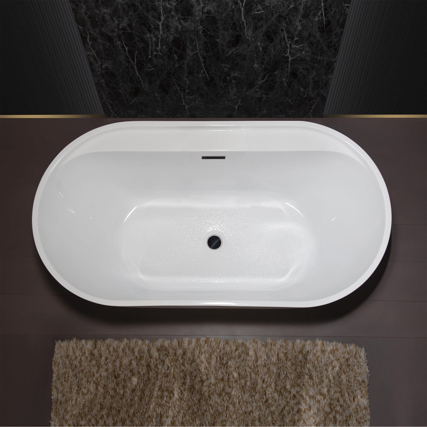 Aura 59" Freestanding Bathtub